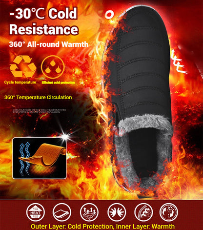 🔥【Poseban popust od 50%】【35-48】Unisex zimske čizme s plišanom podstavom - tople, udobne i neklizajuće za hladno vrijeme.