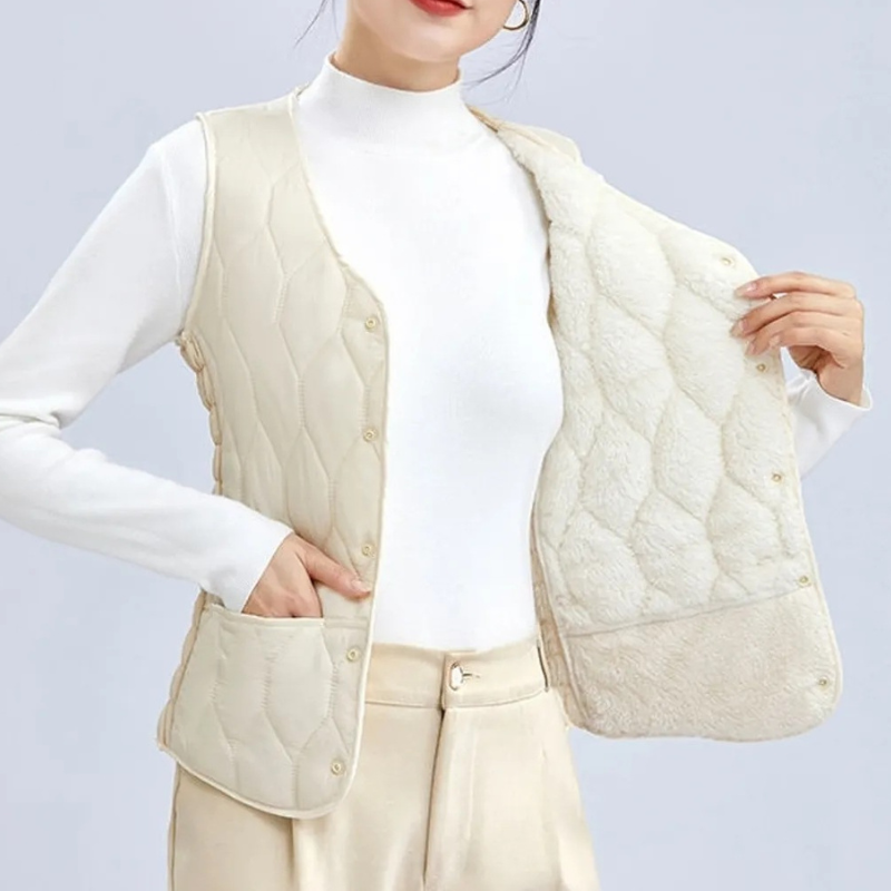 💟【45% KEDVEZMÉNY】🔥Új, könnyű, meleg, ujjatlan mellény őszre és télre