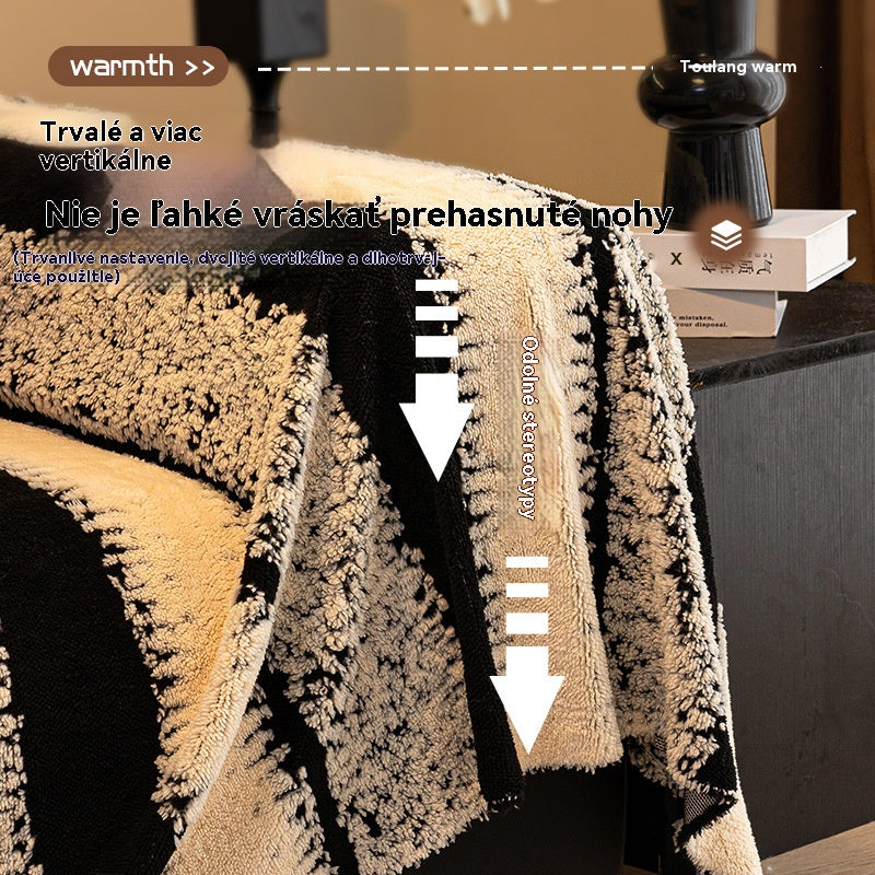 🛋️Vianočná špeciálna ponuka pre ranné vtáčatá:🎉 Mäkký, protišmykový plyšový poťah na pohovku🍂【180*130 cm】