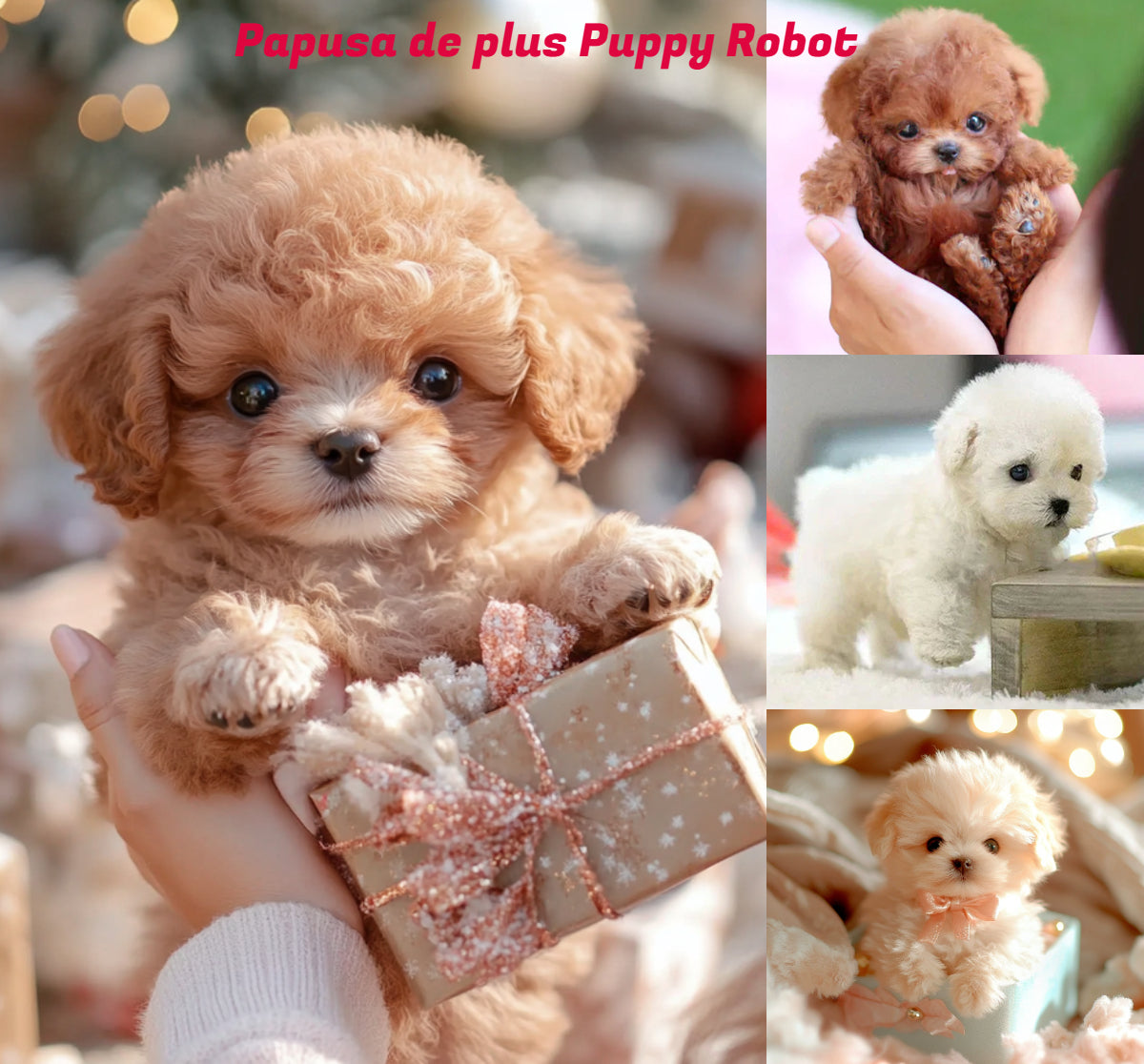 🐶🔥 Плюшена кукла робот кученце