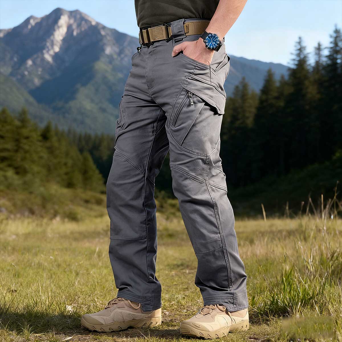 🔥【S-6XL】Męskie spodnie bojówki spodnie wojskowe❤️(40-105 kg)