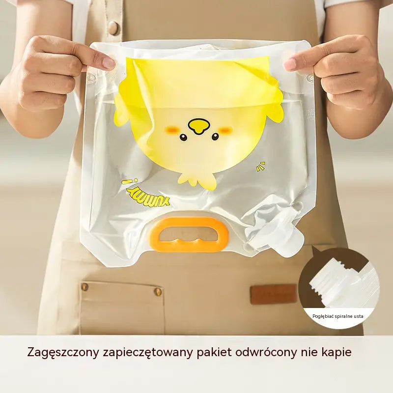 👍 Oferta za pół ceny! Zestaw 6 sztuk (lejek w komplecie) 🥰 Wielofunkcyjne woreczki do przechowywania żywności – chronią przed owadami i wilgocią.