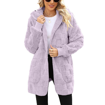 ☃️Obmedzená zľava 50 %❄️[S-5XL]🌸Novinka pre zimnú sezónu: Dámska voľnočasová bunda s kockovaným fleecom