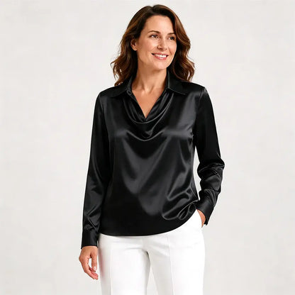 【50% taniej przez ograniczony czas】【S–3XL】【40–100 kg】Elegancka damska koszula z kołnierzykiem i nadrukiem