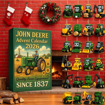 🎁🎁24 dní *Adventný kalendár John Deere