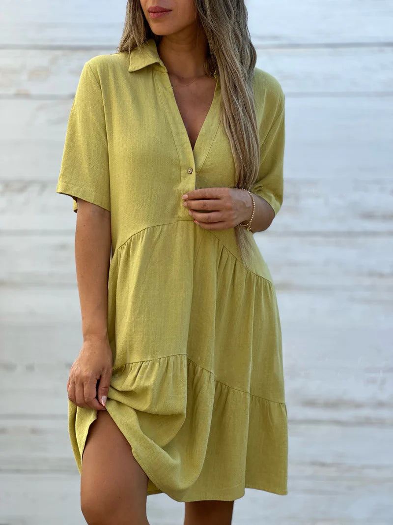 🔥👗【S-5XL】Kakovostne, lahke in zračne modne obleke