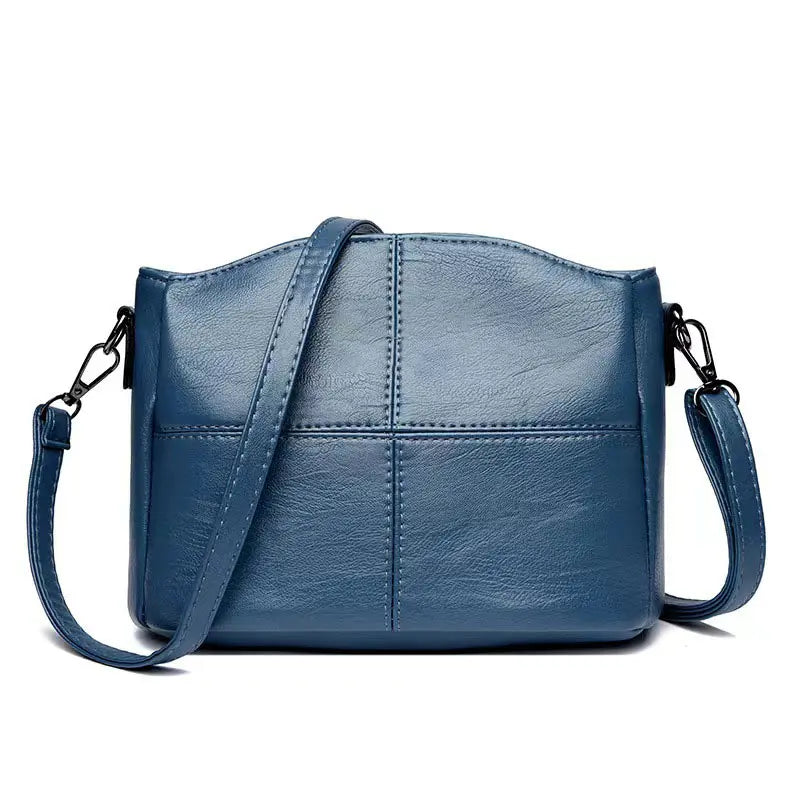 🔥👜👜 Nowa torba na ramię ze skóry naturalnej, ręcznie robiona w stylu retro, nowoczesna i uniwersalna.