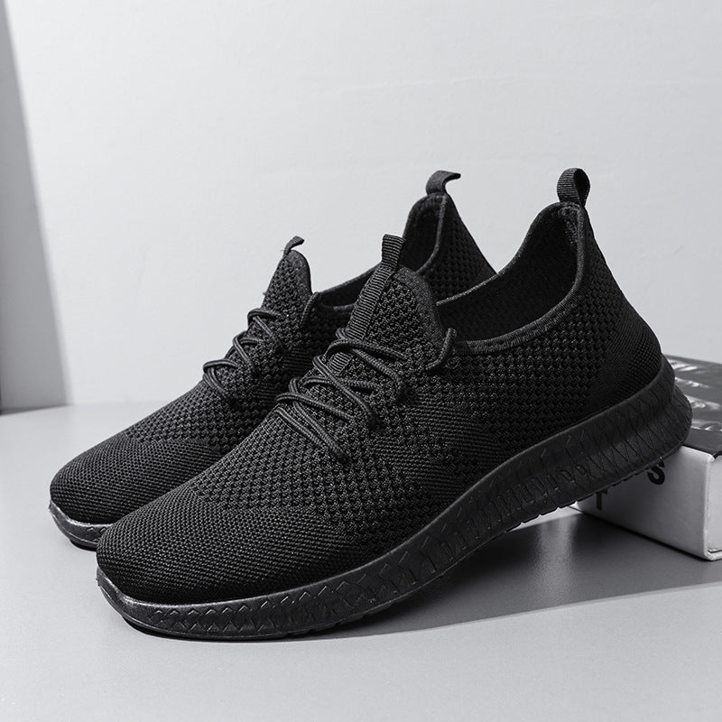 ❄️👟【50% отстъпка✅】【Размери 39-44】Мъжки дишащи мрежести маратонки, без запушване на краката, подходящи за бягане и свободно време