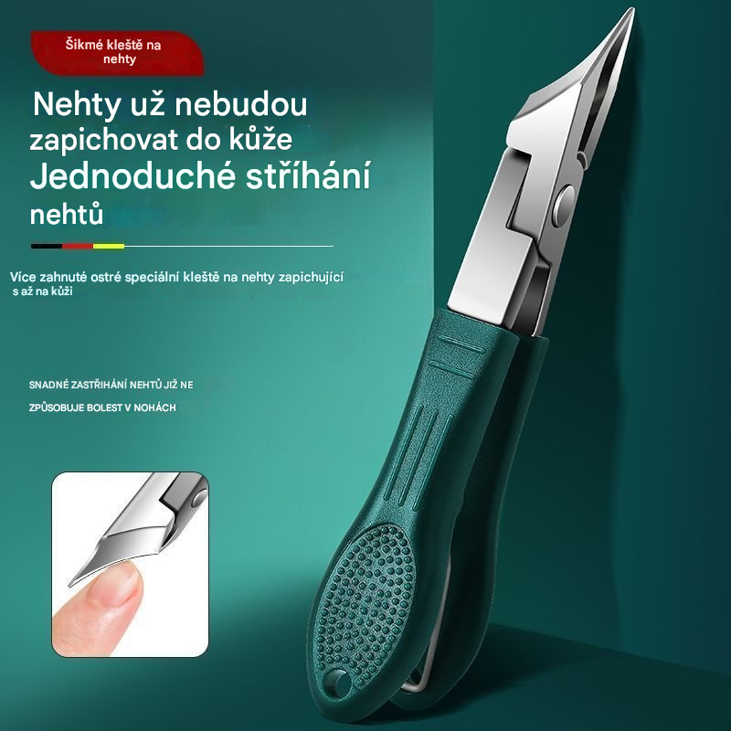 【Sada 3 kusů】✂️💅Nové ultratenké šikmé kleštičky na nehty, domácí nástroje na nehty