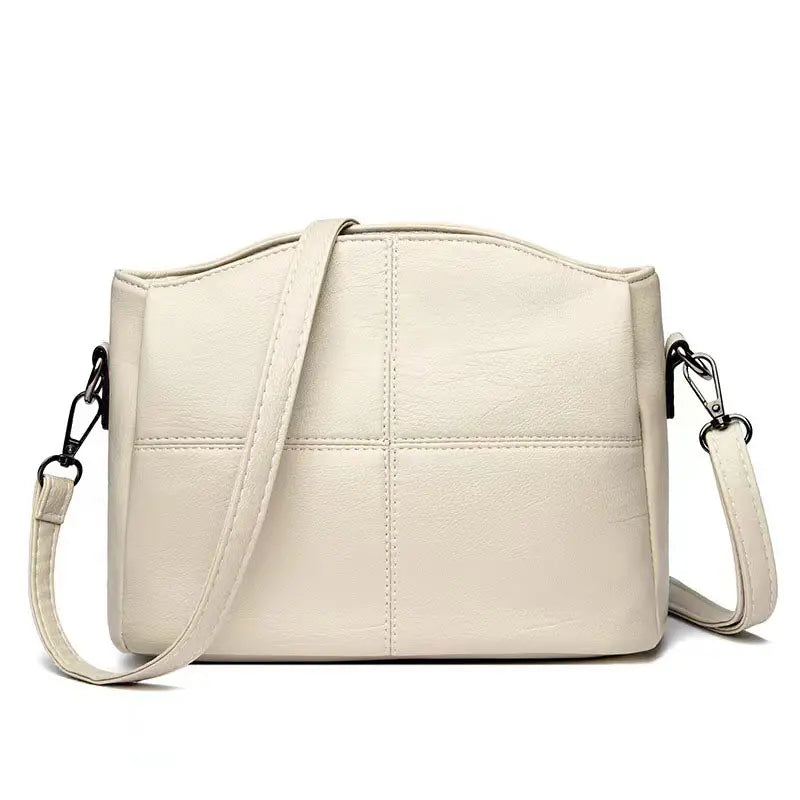 🔥👜👜 Nowa torba na ramię ze skóry naturalnej, ręcznie robiona w stylu retro, nowoczesna i uniwersalna.