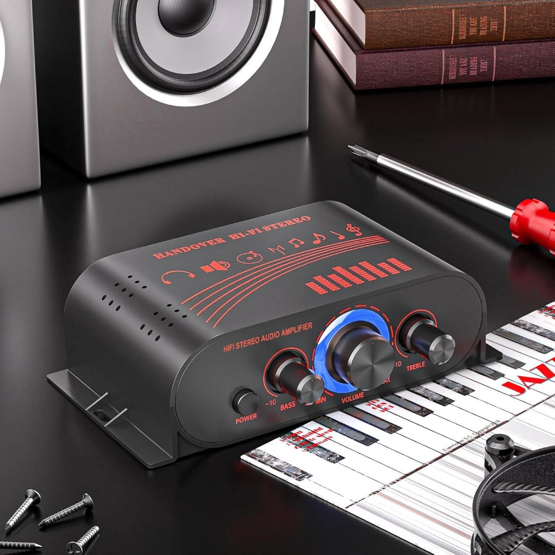 🔥🎶【50% отстъпка】Двуканален усилвател за дома и колата