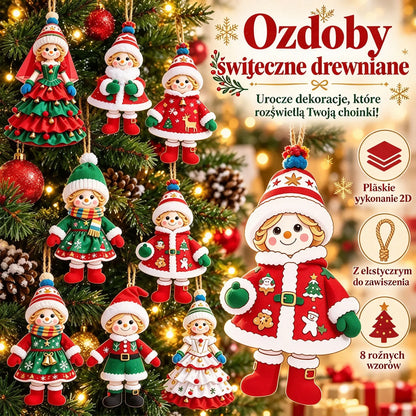 🎄【20/40 sztuk】🎅Urocze ozdoby świąteczne✨
