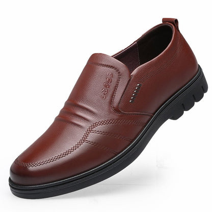 🔥【39-44】--1 para 129  zł.👞Męskie buty biznesowe, wykonane z oryginalnej skóry, z wygodną miękką podeszwą, odpowiednie na wiele okazji.