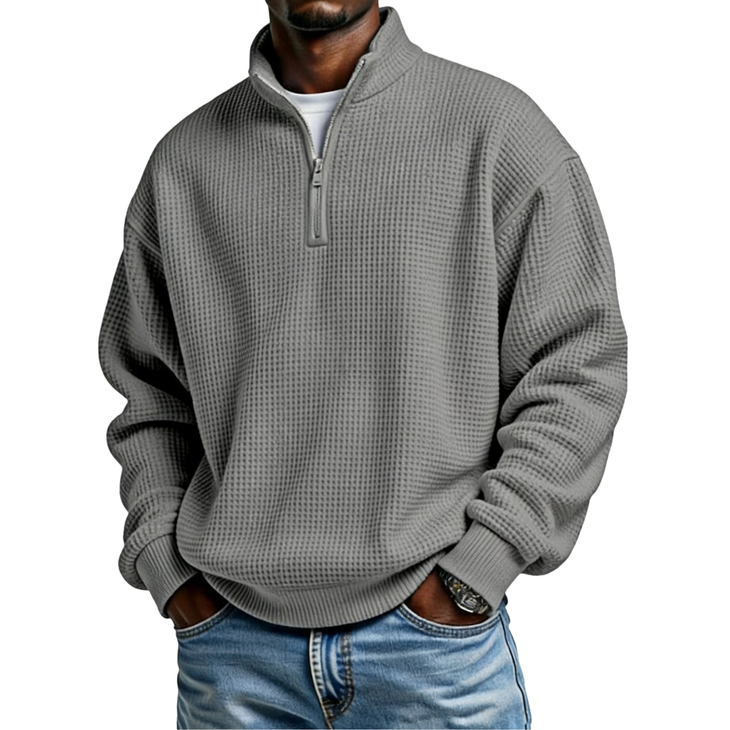 【50 % popust】【S-5XL】Moška jopa s kapuco in zadrgo v evropskem in ameriškem slogu, moška jopa s kapuco in zadrgo s stoječim ovratnikom