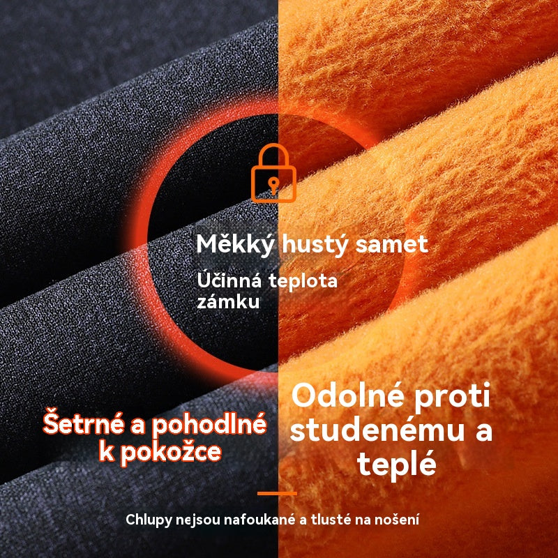 🔥【50% sleva】【XL-7XL】Zimní teplé volnočasové kalhoty s fleecovou podšívkou, ideální do chladného počasí