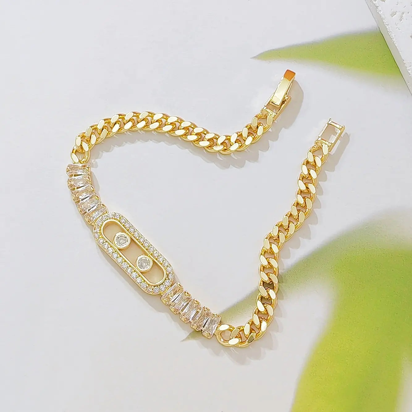 ✨ 50% zniżki! 🔷Nowa bransoletka ze złota 18k dla kobiet