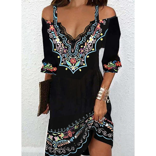 👗🌸【S-5XL】Нова рокля с открити рамене за пролет и лято 2026