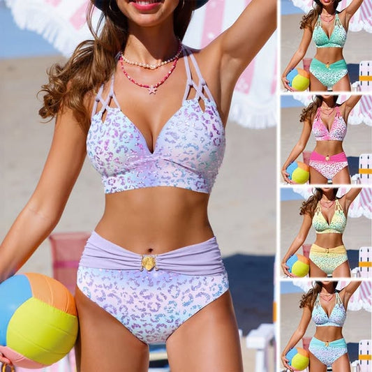 🏖️👙【50% отстъпка】🌴【S-3XL】👙🌊Удобен сутиен за бикини с щампа