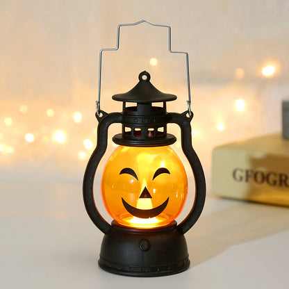 🎃🔥【Kup 1, otrzymaj 1 gratis】Przenośna lampa ręczna w kształcie dyni na Halloween