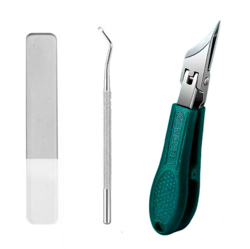 【Sada 3 kusů】✂️💅Nové ultratenké šikmé kleštičky na nehty, domácí nástroje na nehty