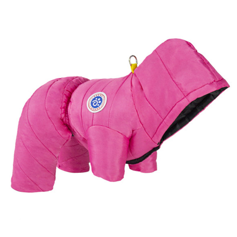 🐶【30% popusta】【1.5-10kg】Oblačila za pse, jesenski in zimski stil, debel bombažen plašč, topla in vodoodporna zimska oblačila za majhne in srednje velike pse, ščitijo vse štiri tačke in so primerna za aktivnosti na prostem.