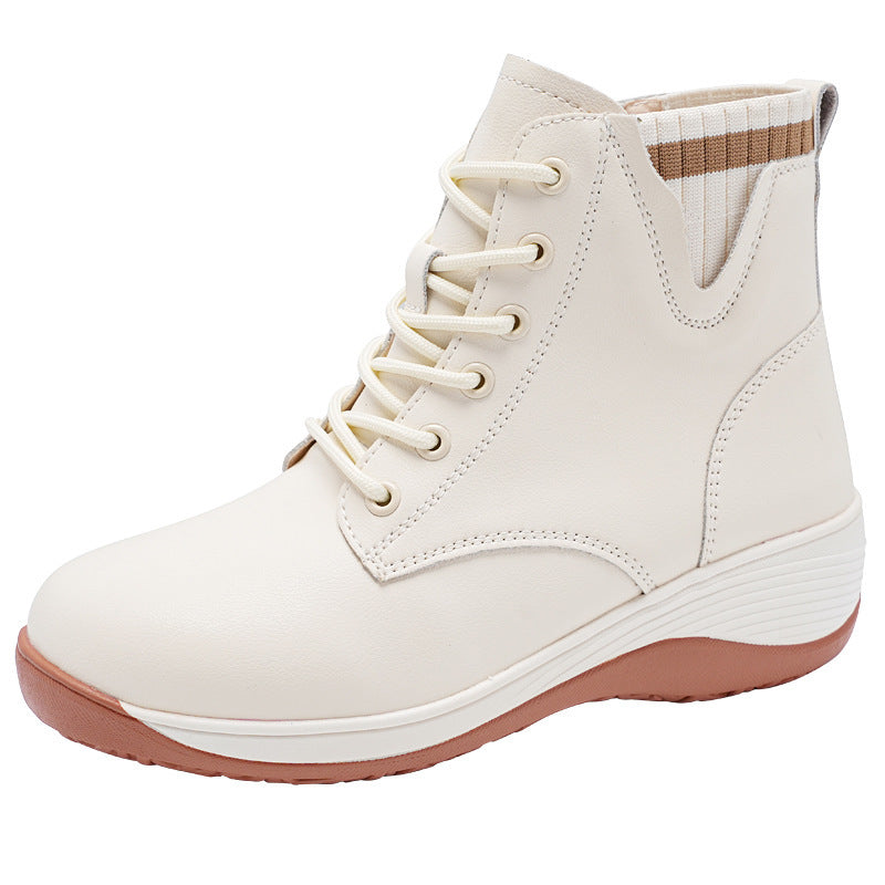 🎁【Szezonális ajánlatok】👢【35-40】Új őszi és téli stílusok——Divatos és egyszerű női rövid csizmák puha talppal❄🍂