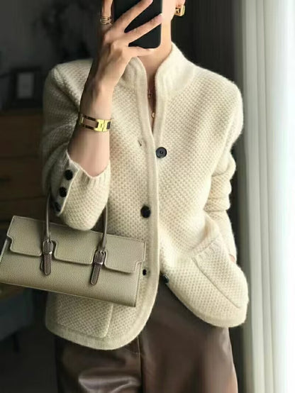 🧥💖✨【Ограничена оферта 50% намаление】Френско елегантно кашмирено палто, леко, топло и универсално