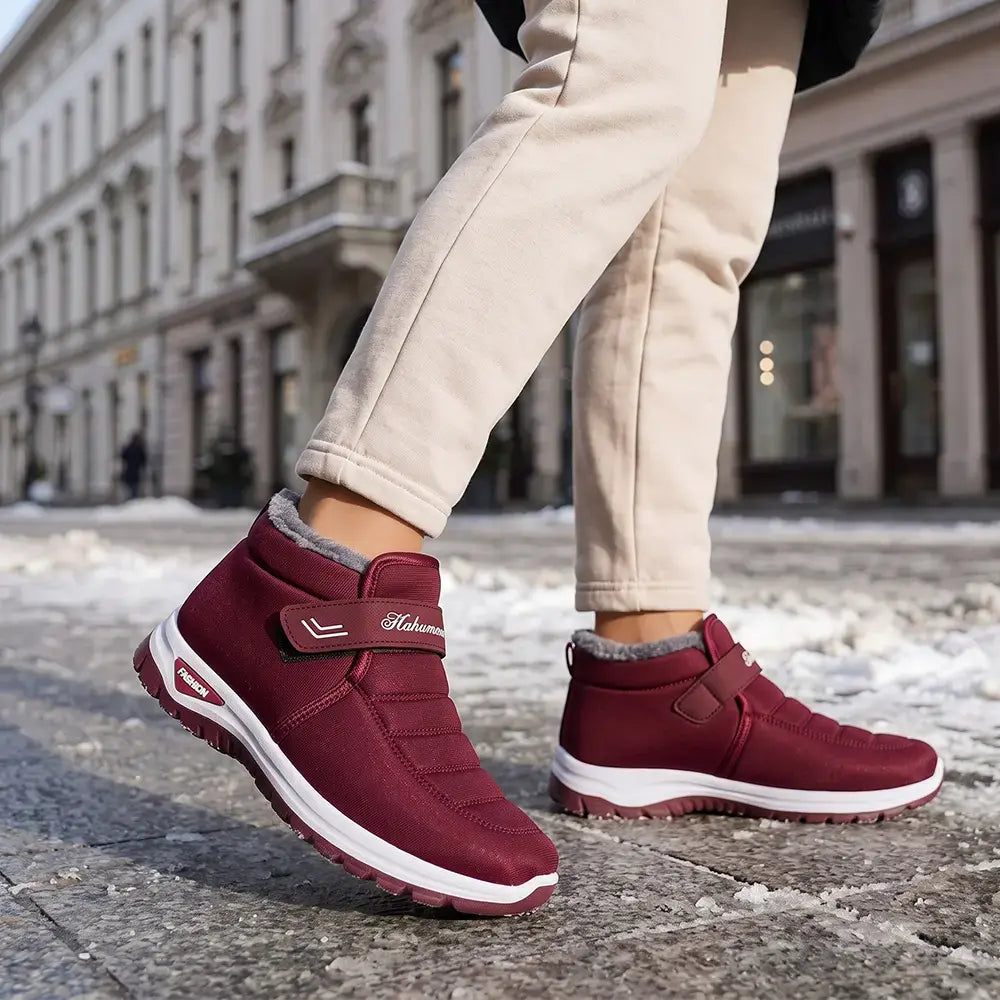 ❄️Botas de invierno para mujer con aislamiento y cierre de velcro: mantén tus pies calientes incluso en condiciones de frío extremo