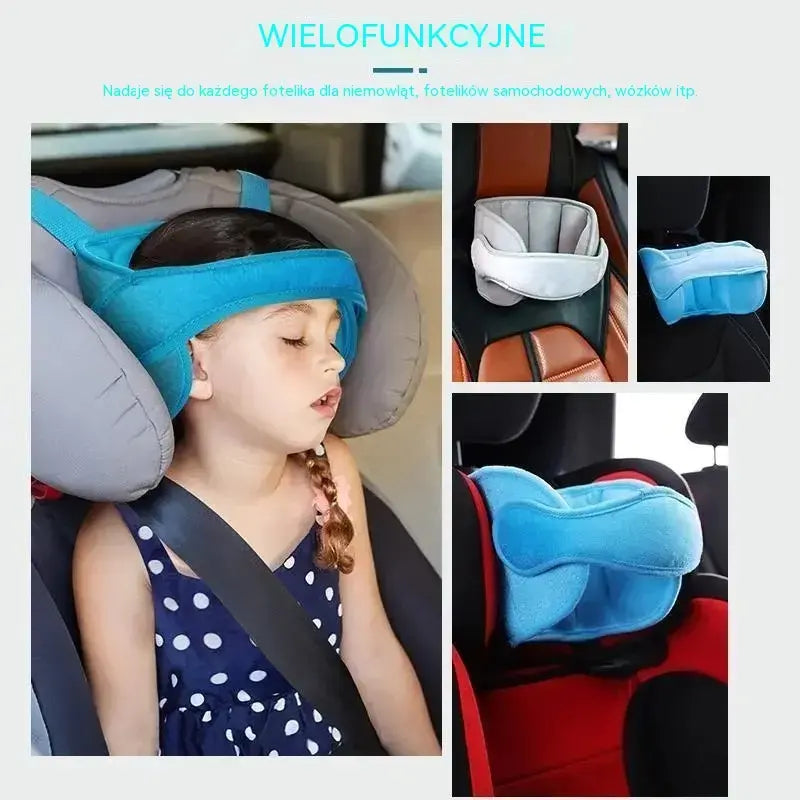 🚗 Skorzystaj teraz z 50% zniżki! 😴 Zagłówek samochodowy do spania: regulowany, miękki i zapewniający dobre podparcie, zapobiega opadaniu głowy, umożliwiając komfortową drzemkę podczas podróży. 🛌