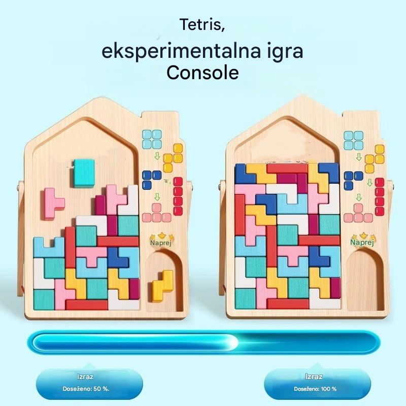 🔥🌈【Kupite 1, dobite 1 gratis】Otroška izobraževalna sestavljanka Tetris