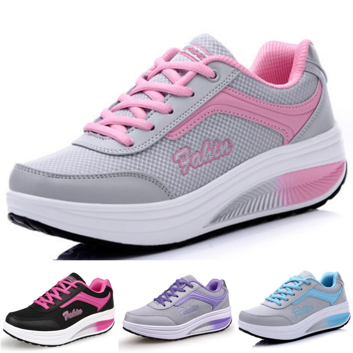 🔥👟【35-43】2025 Нови дамски модни дишащи меки подметки, удобни ежедневни спортни обувки