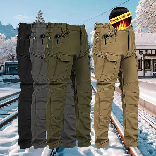 ⌛ POSLEDNÍ DEN VÝPRODEJE – SLEVA 50 %!🔥【S-4XL】 Pánské vojenské taktické kalhoty s větruodolným a termoizolačním designem