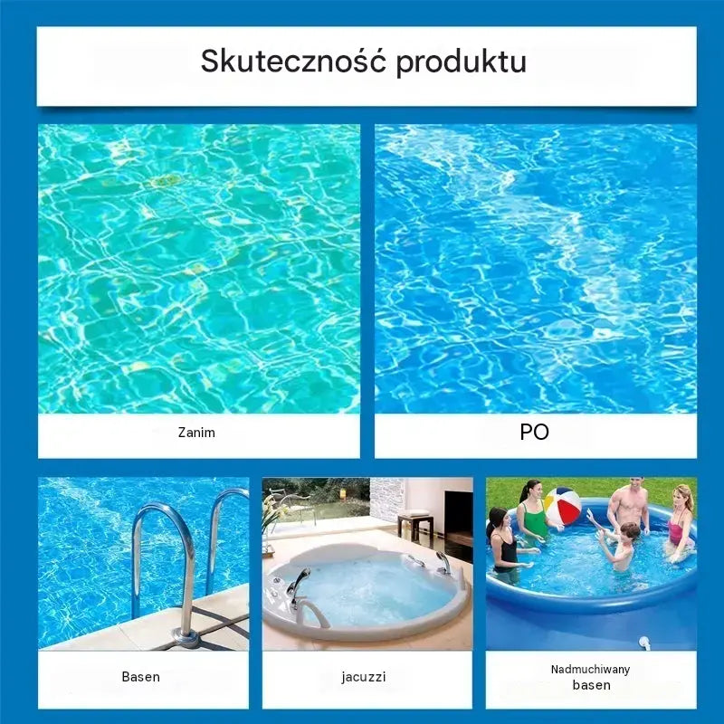 ⏰💦Kup 1, a 2 dostaniesz gratis🏊‍♂️ Oczyszczacz wody basenowej – krystalicznie czysta woda w kilka godzin bez wysiłku ✨