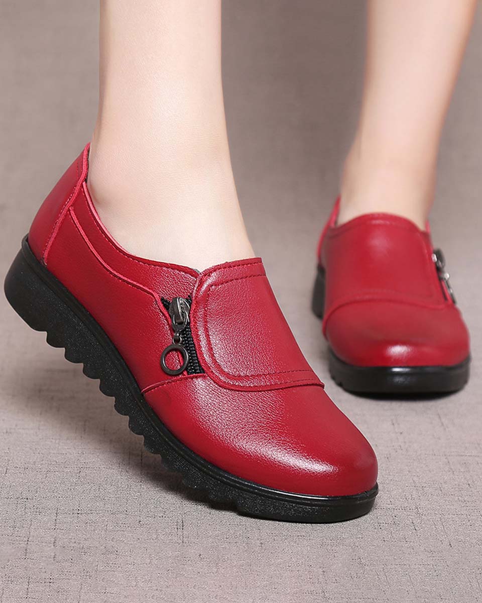 🔥🔥【35–41】Zapatos de piel de vaca genuina – Cómodos, duraderos y con suela antideslizante