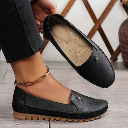 💕🔥【Rozmiary 36-43】Modne buty damskie, wykonane z miękkiej skóry i z elastyczną podeszwą.