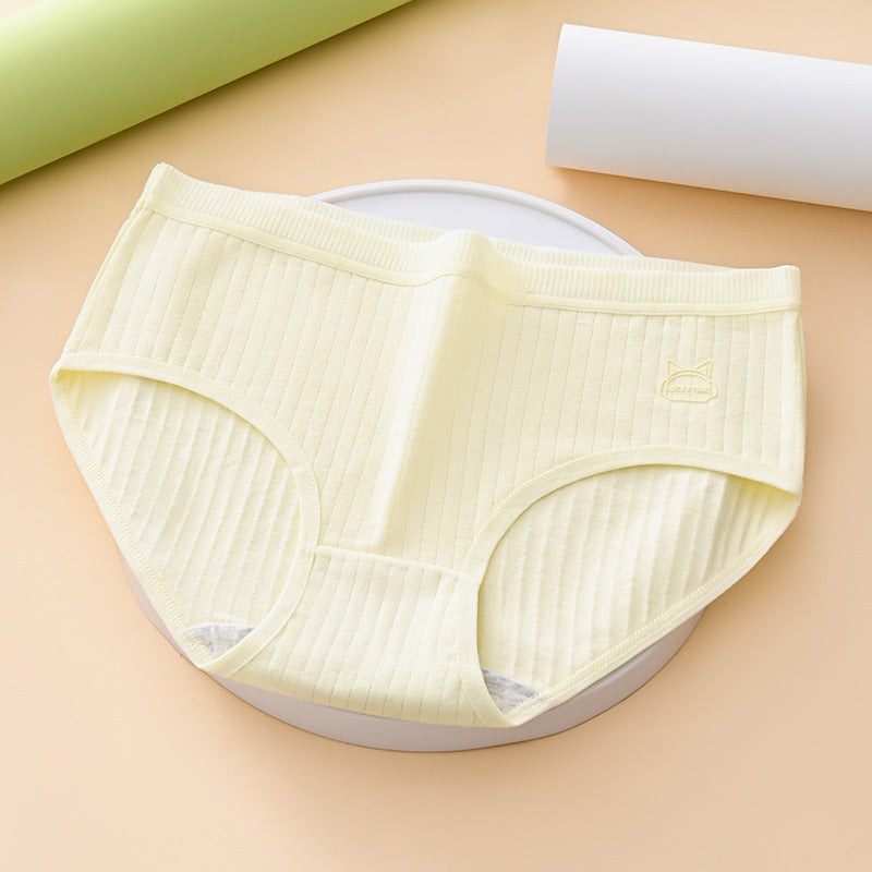 🩲🏆【M-XL】 Komplet Comfort (7 kosov) - Žensko spodnje perilo z visokim pasom iz čistega bombaža, udoben in zračen kroj.