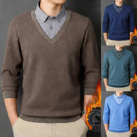 🔥【L-4XL】Nova moška zimska izolirana majica, udobna in vsestranska