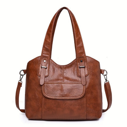 💥👜【50% отстъпка】💥2025 нова дамска висококачествена ретро чанта за рамо с голям капацитет, модерна мека кожа, текстура онлайн💖