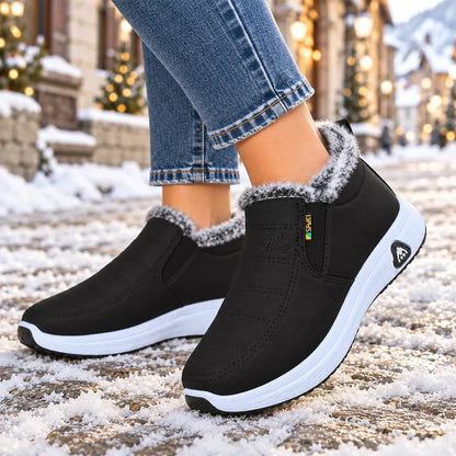 【Tallas 35–41】Botas de invierno para mujer, cálidas, impermeables y con aislamiento térmico.