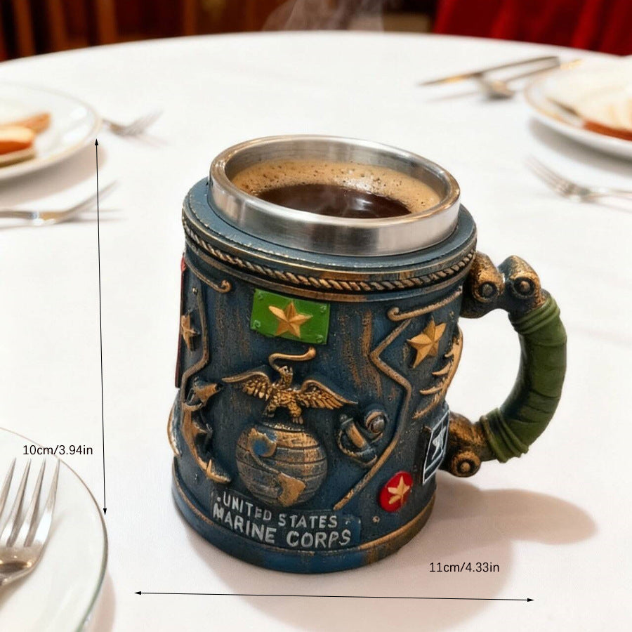 ☕☕【50% sleva】3D pryskyřičný hrnek na kávu, super unikátní hrnek na kávu - skutečně úžasný a perfektní dárek.